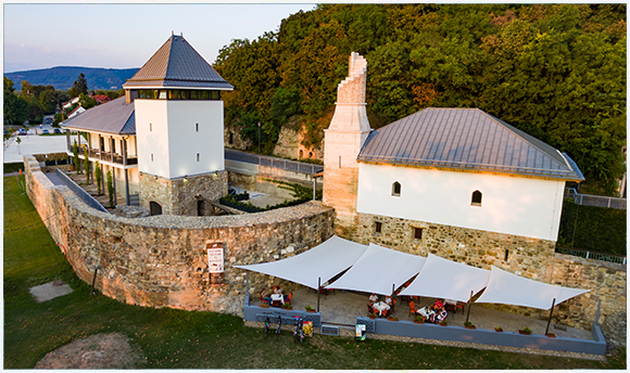 Veprech-torony, Reneszánsz vízgép, Rózsakert